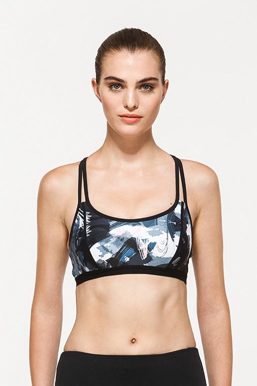 Metro Graphic Light Impact Bra