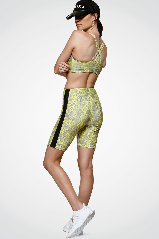 Lucky Stripe Cycle Short