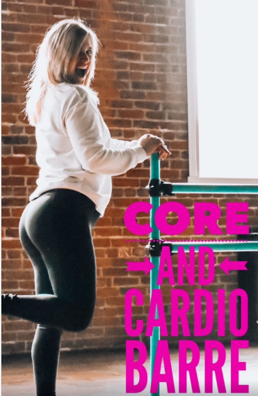 Core and Cardio Barre Blast with @rhythm.and.beet.collective