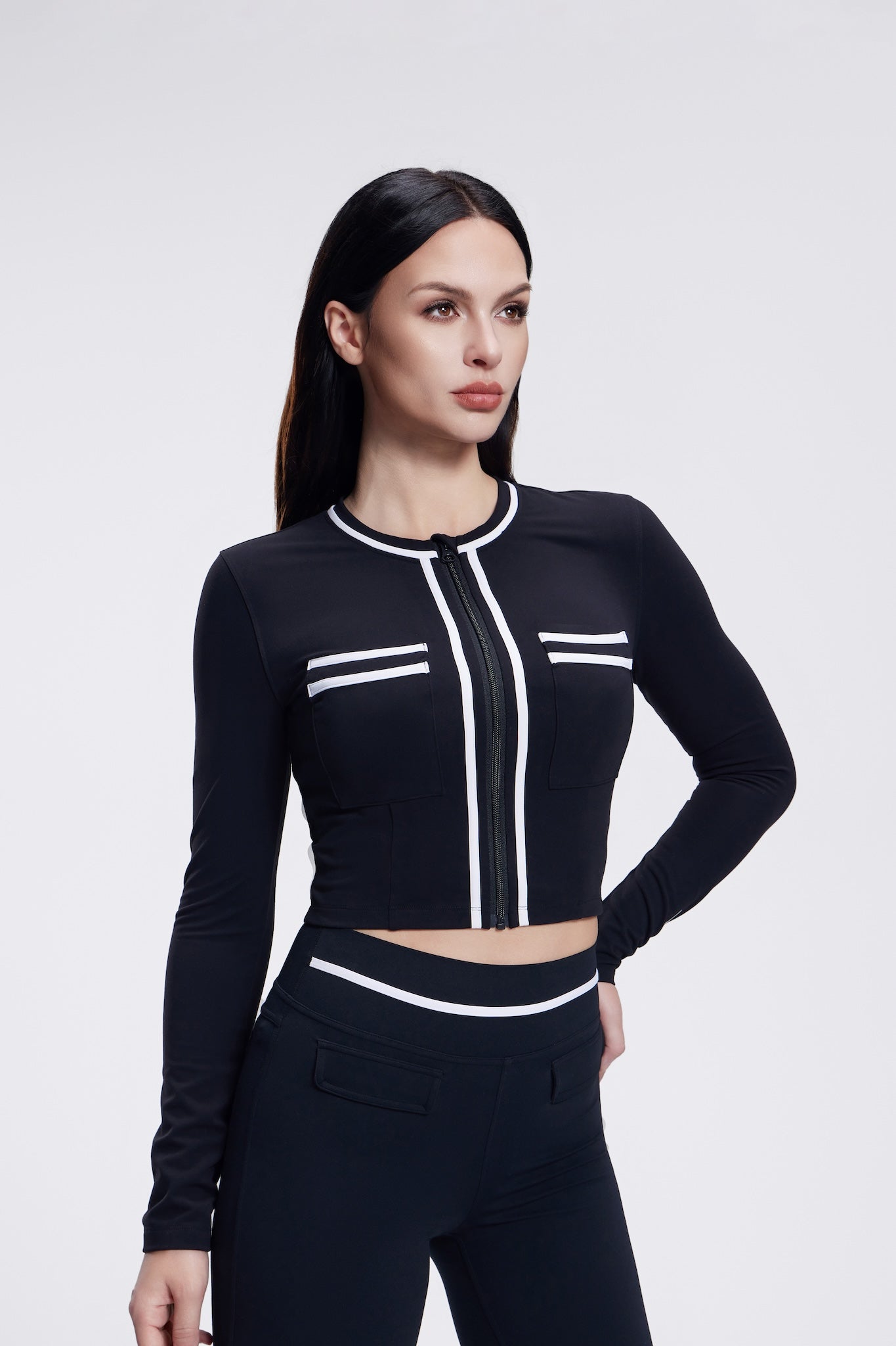 Celina Lined Sports Top