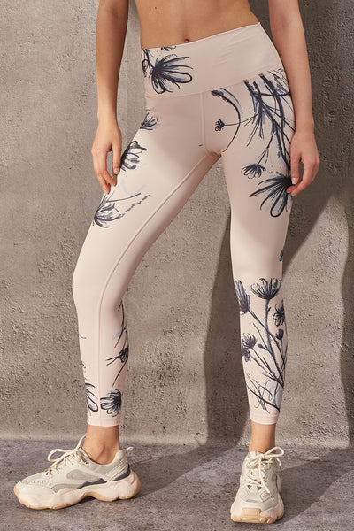 Cinched Bloomed Leggings – TITIKA Active Couture