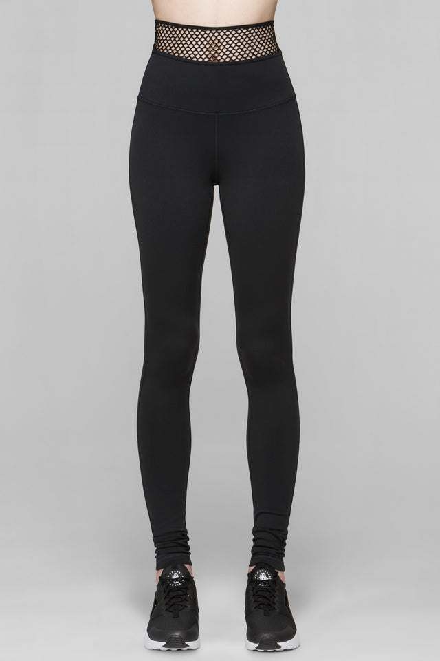 Brittany Mesh Waist Leggings