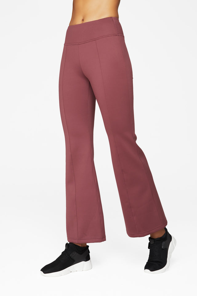 pink color yoga flare pants｜TikTok Search