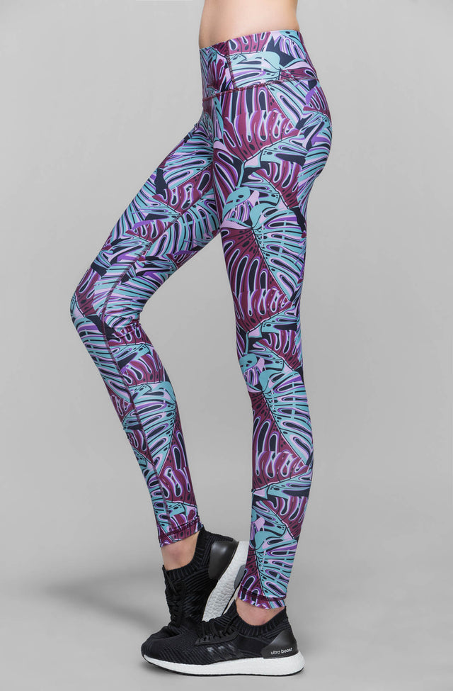 Monstera Graphic Leggings