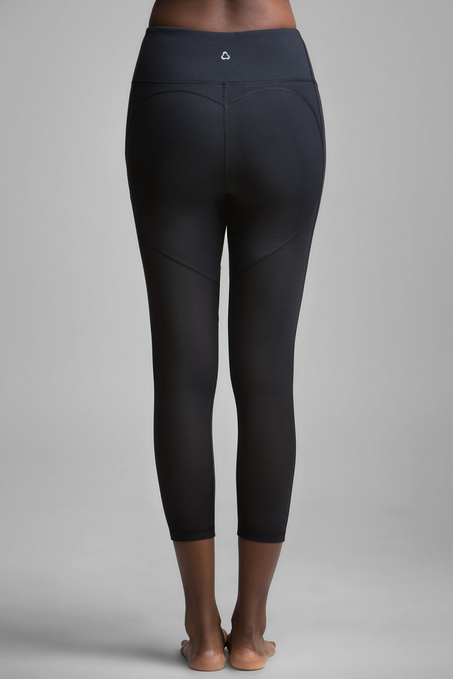 Heart II Mesh Cut-Out Leggings