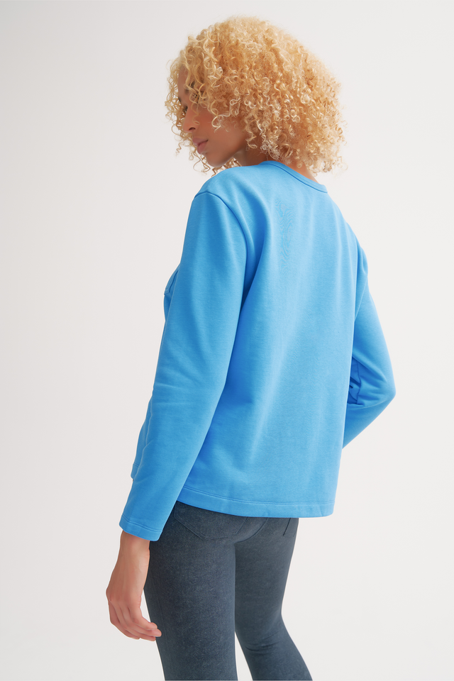 Essential Royal Pocketed Sweater