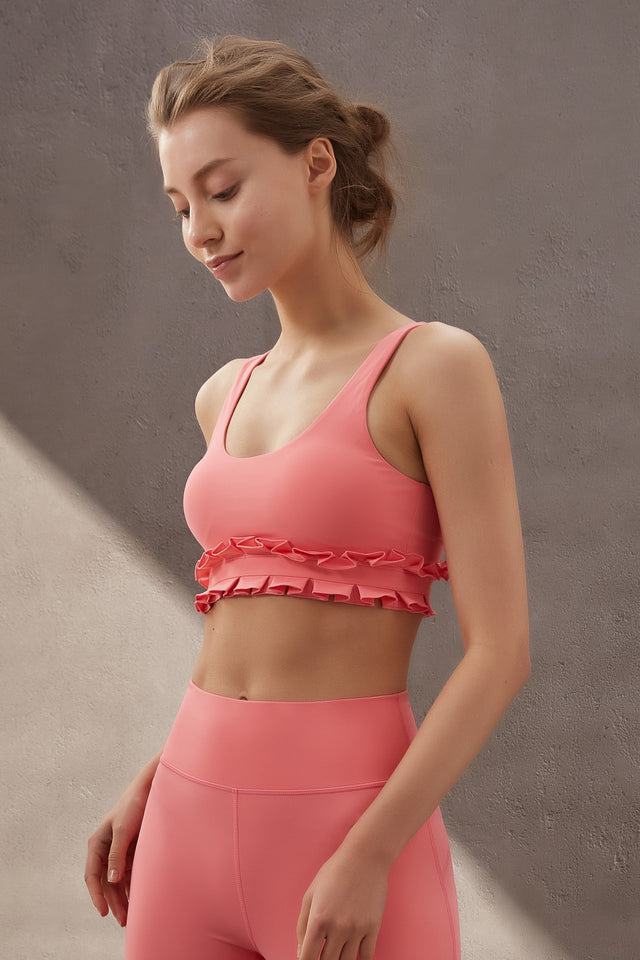 ZITIQUE Letter Strap Sports Bra Without Steel Ring-Red 2024, Buy ZITIQUE  Online
