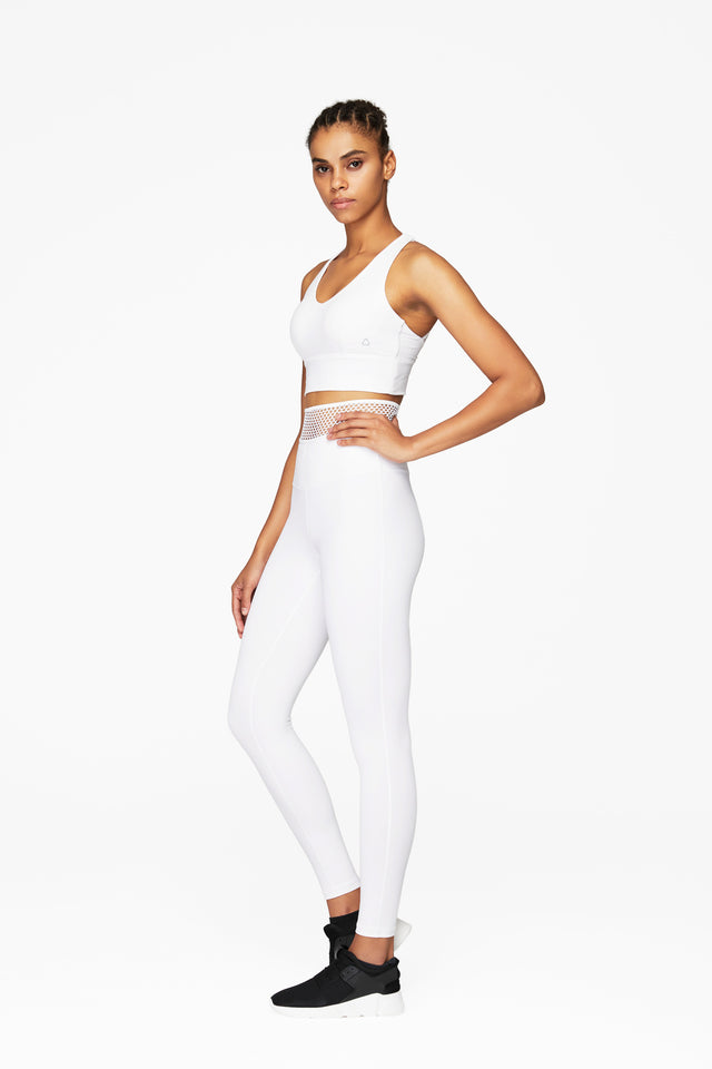 Brittany Mesh Waist Leggings