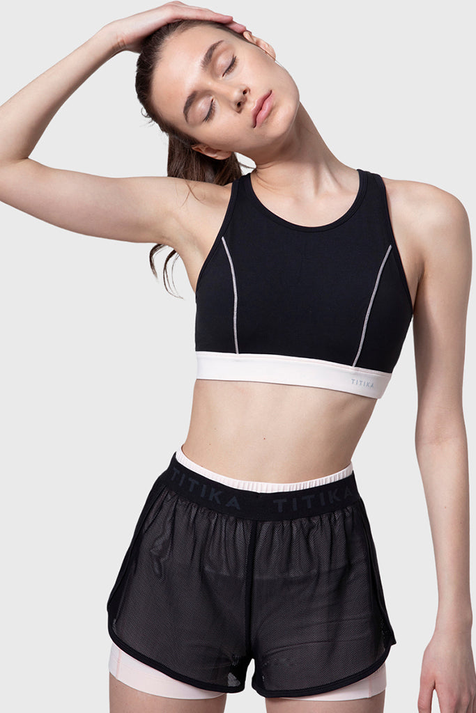 Soutien-gorge de fitness couleur pop