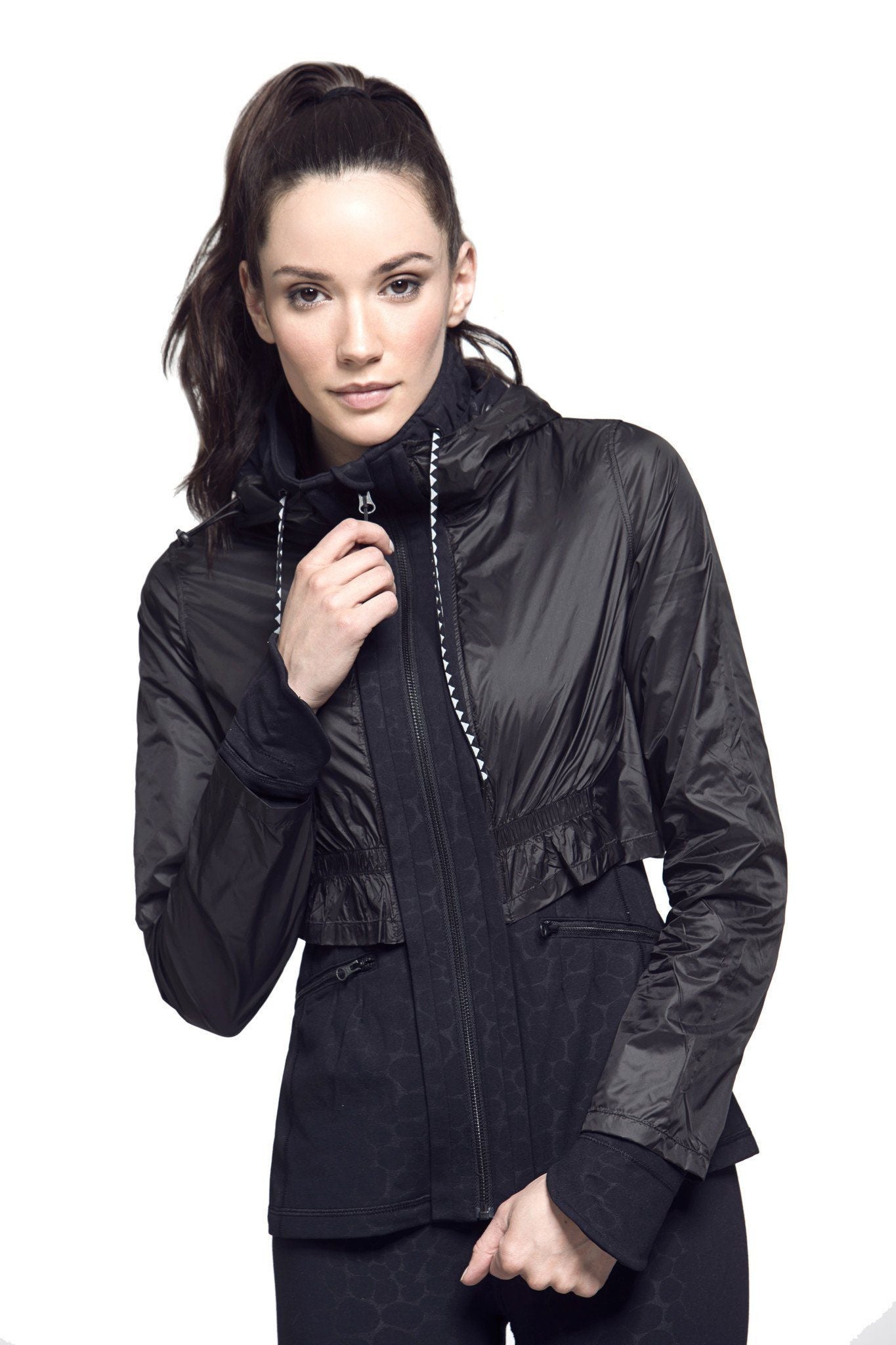 Marathon Jacket - Black Leopard