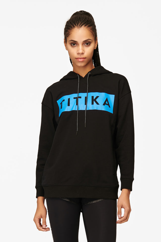 TITIKA Sweat à capuche classique avec logo 
