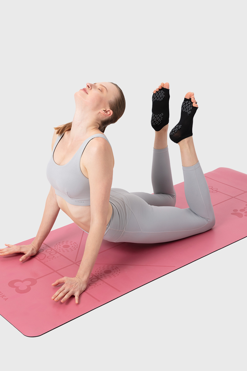 Chaussettes de yoga à bout ouvert