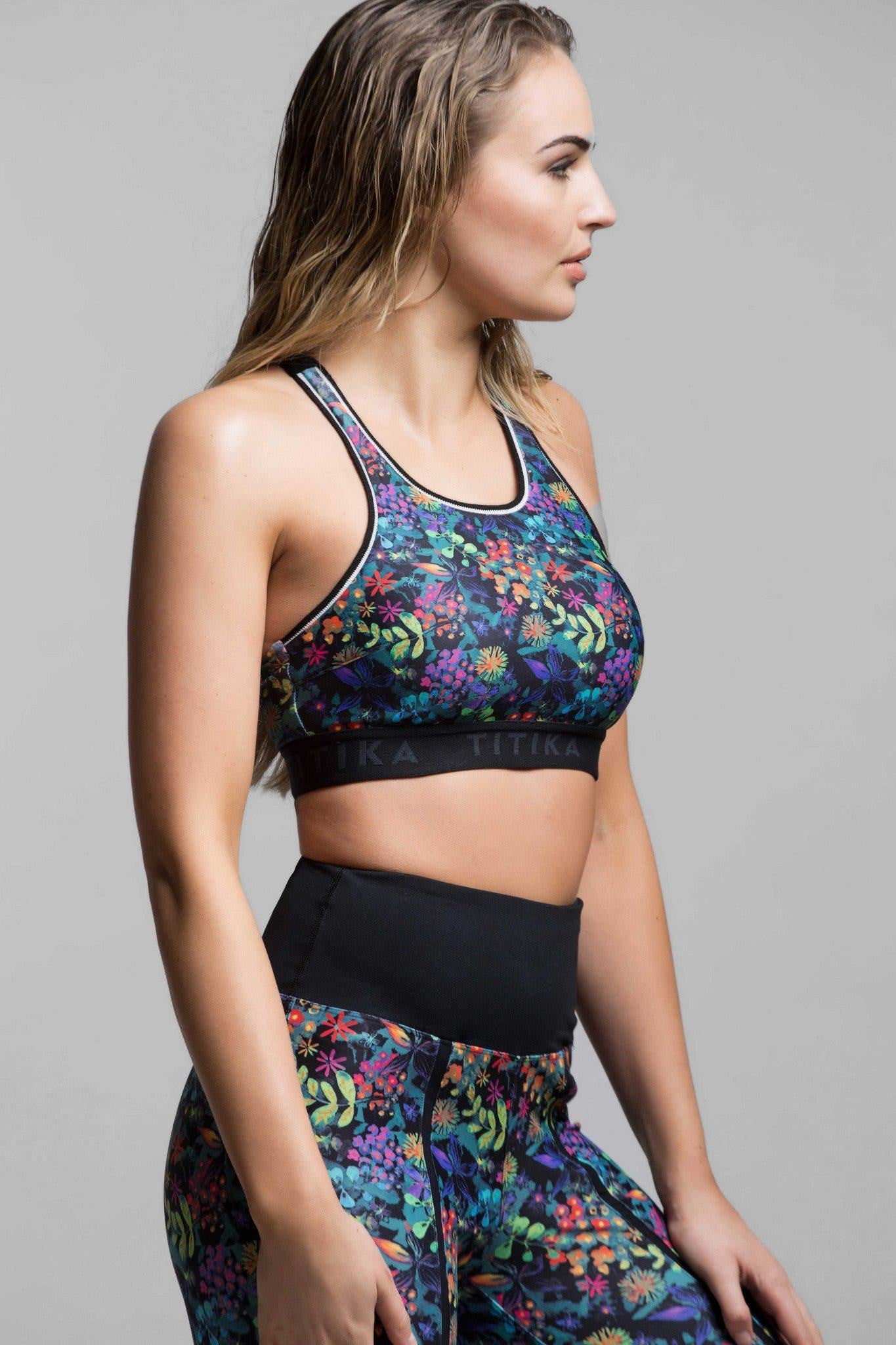 Soutien-gorge de sport à impact moyen Blossom