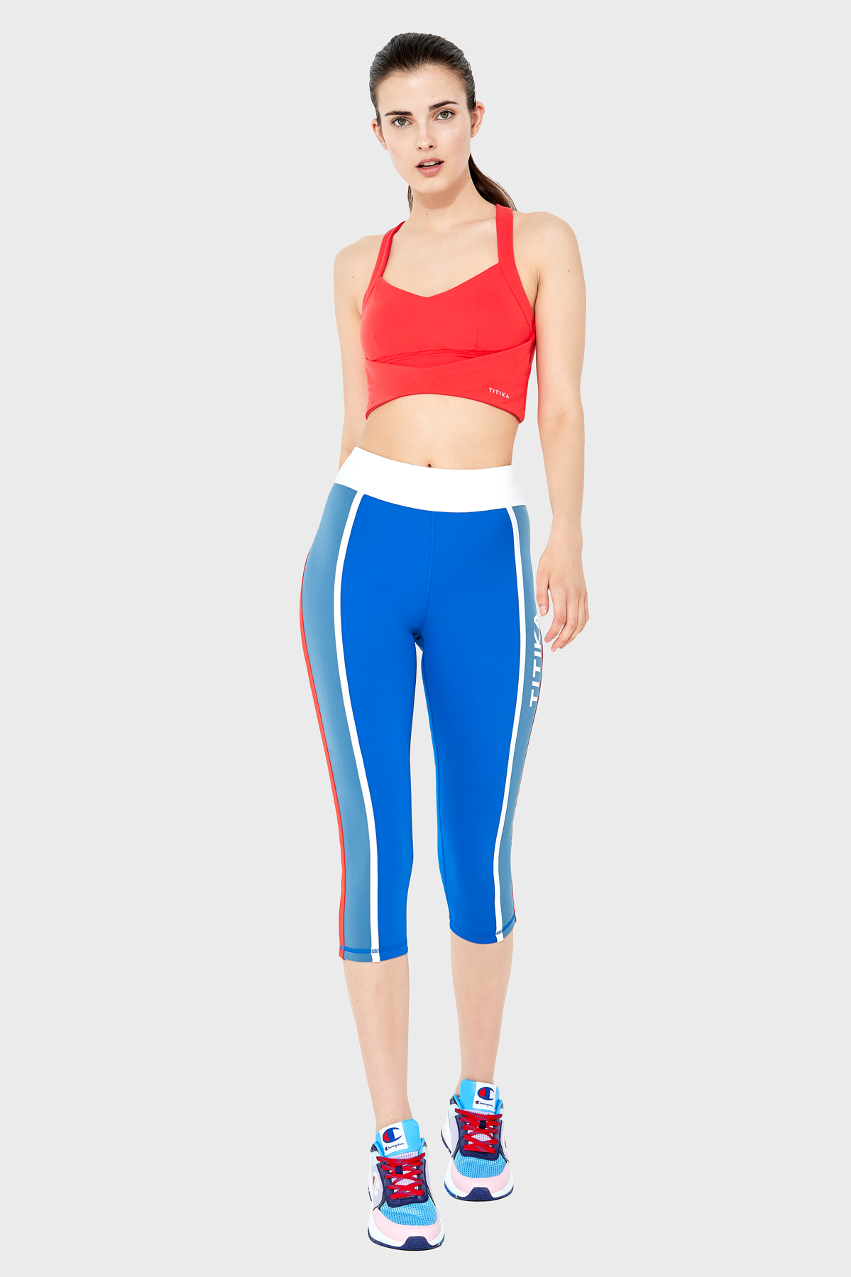 Track Crop Legging