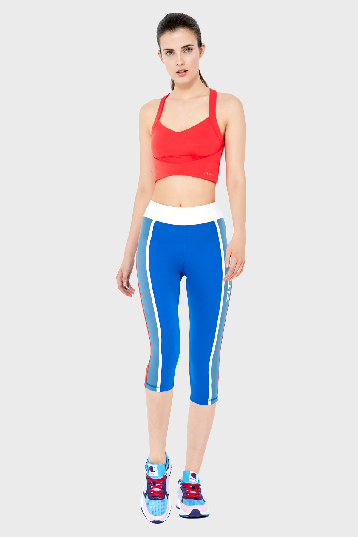 Track Crop Legging