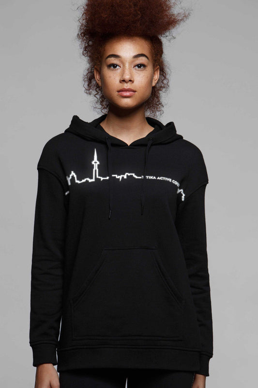 Raven City Skyline Hoodie