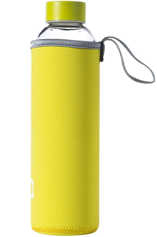 Bouteille d'eau en verre