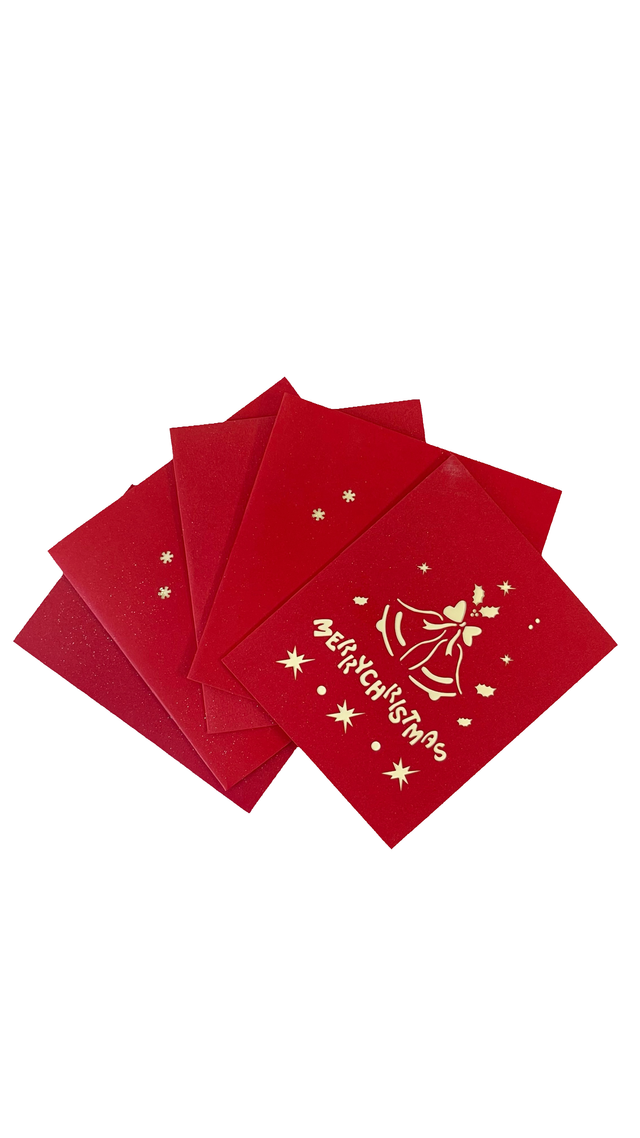 Holiday Pop-Up Cards (Pack of 5)