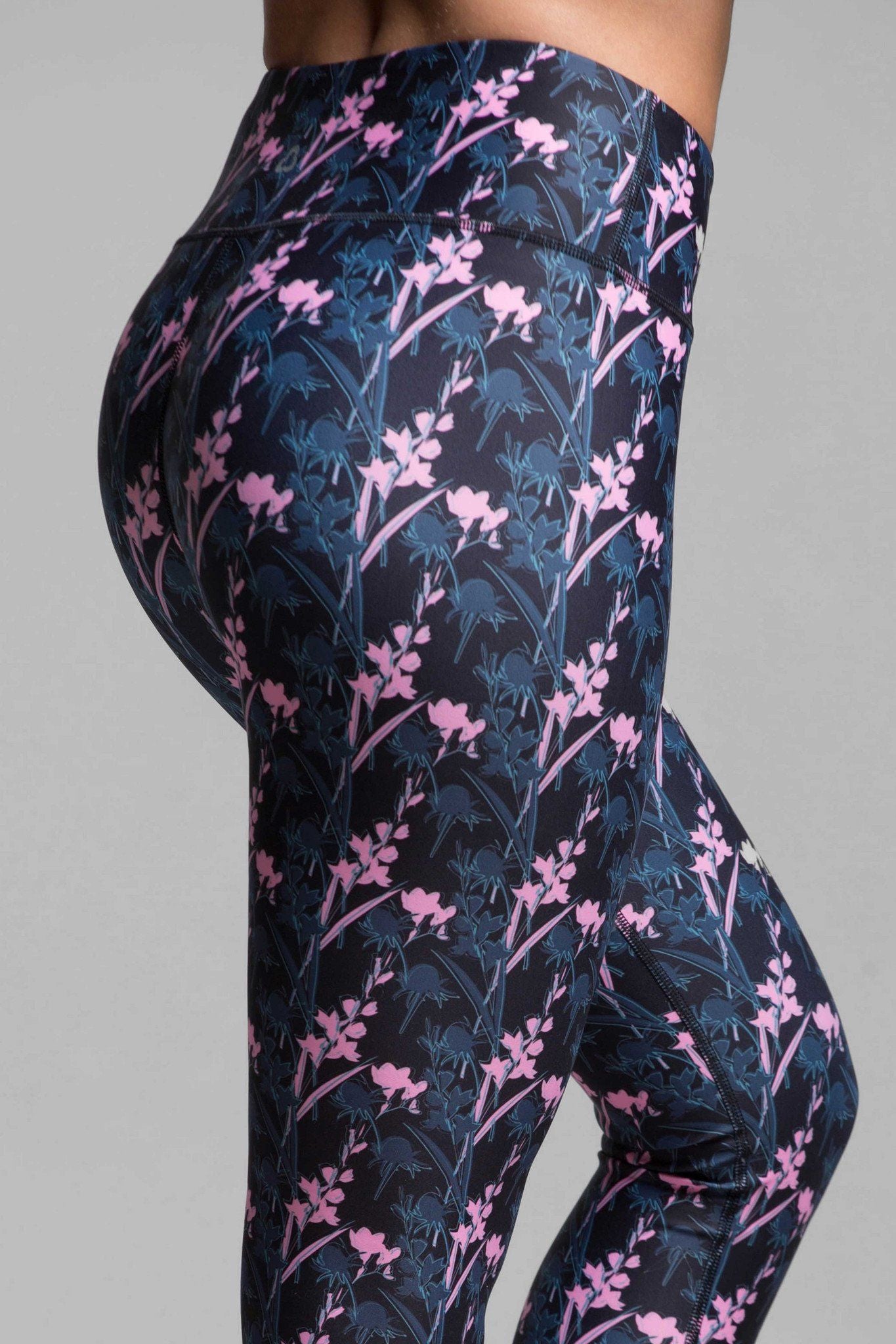 Legging rose à petites fleurs Lucky Graphic