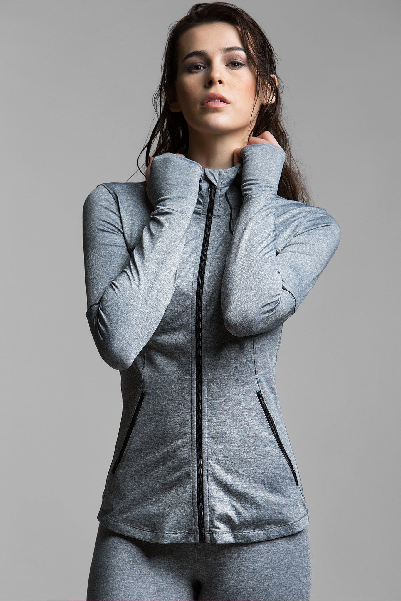 Veste de course zippée réfléchissante Munich II