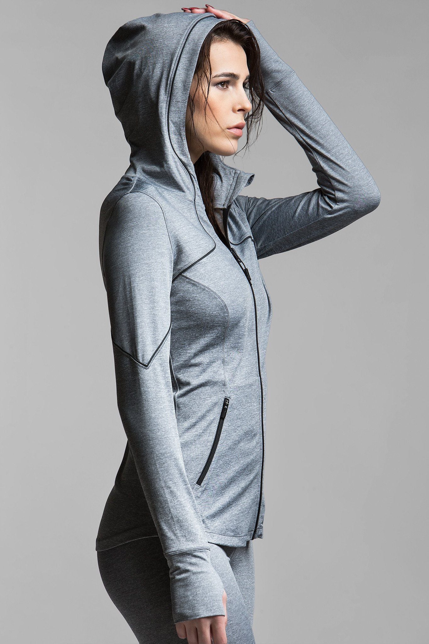 Veste de course zippée réfléchissante Munich II