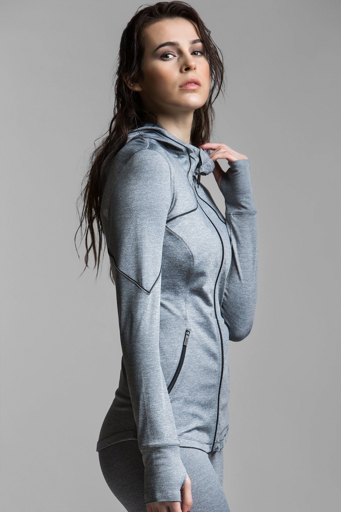 Veste de course zippée réfléchissante Munich II