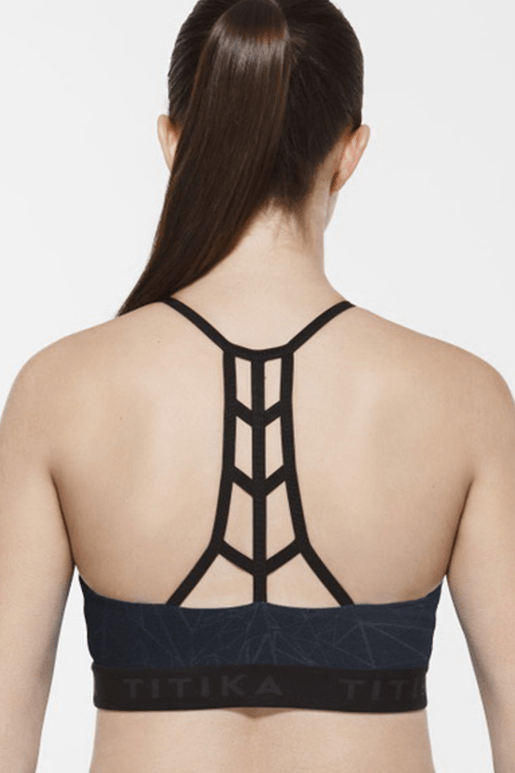 Krystal Graphic Medium Impact Bra