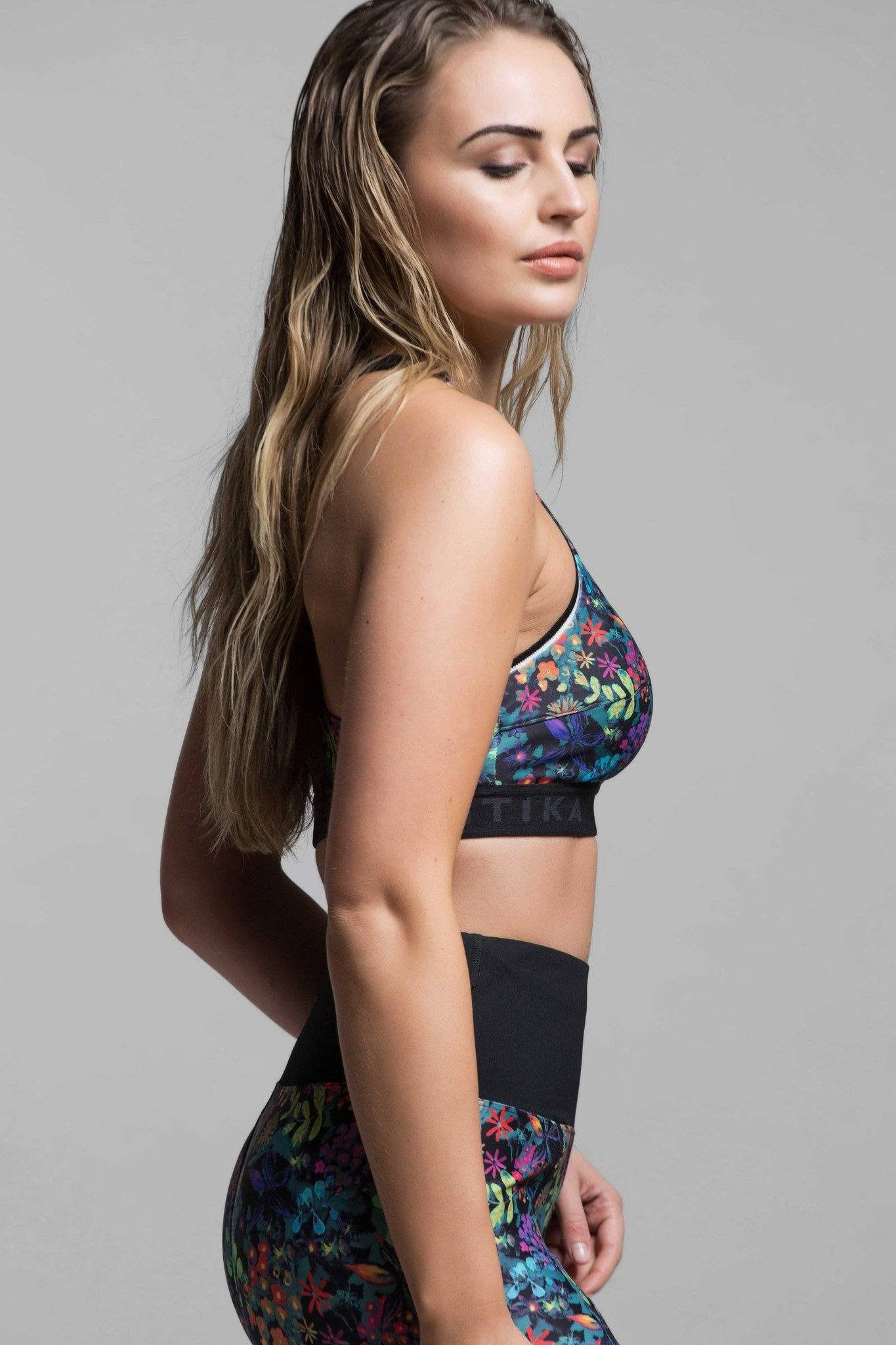 Soutien-gorge de sport à impact moyen Blossom