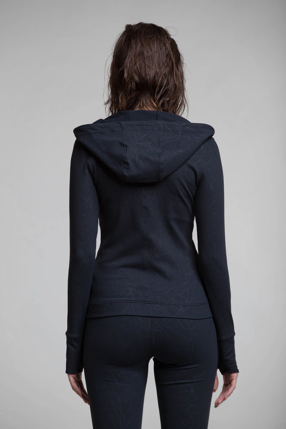 Stud Performance Zip-Up Hoodie