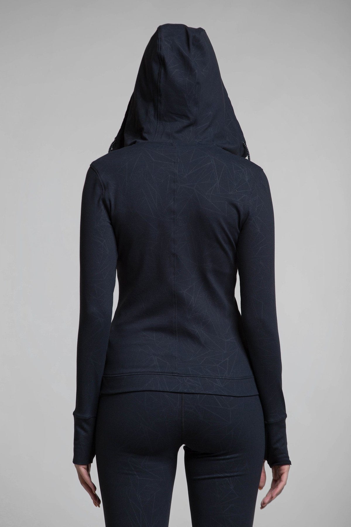 Stud Performance Zip-Up Hoodie