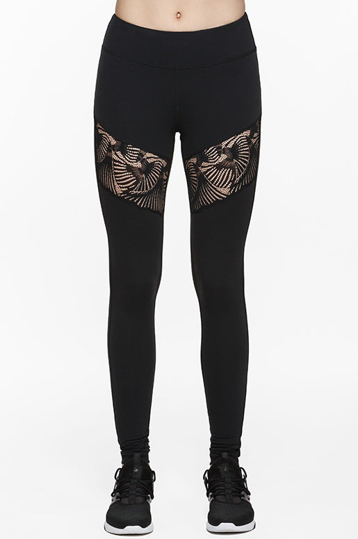 Thorn II Lace Cut-Out Legging