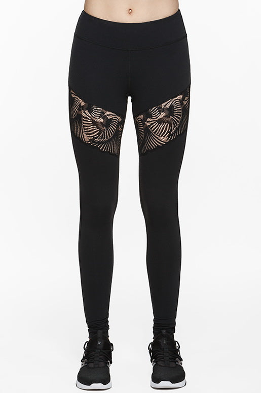 Legging découpé en dentelle Thorn II 